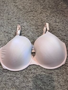 Victoria's Secret Uplift Semi Demi Bra in a nude/beige colorway